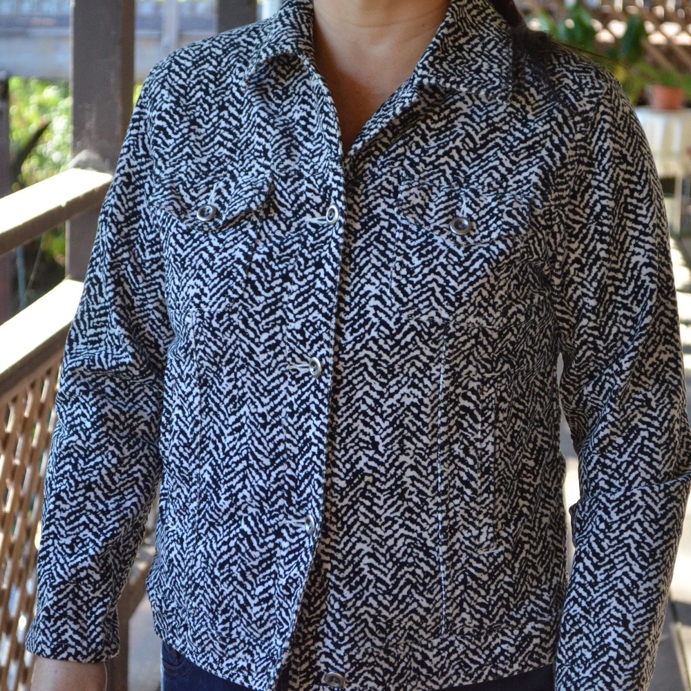 Charter Club Corduroy  Cotton Stretch Jacket